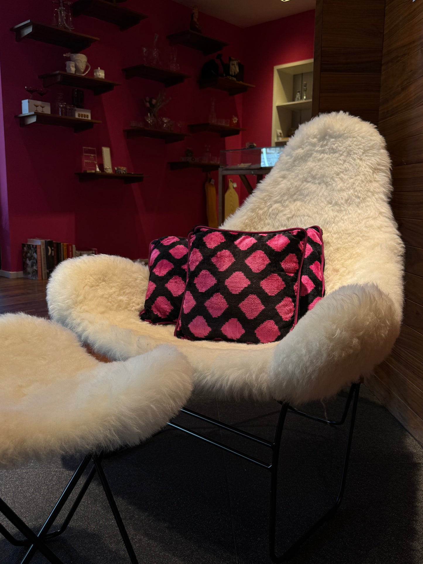 Fur chair