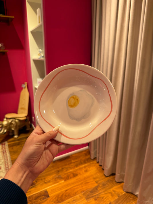 Oeuf breakfast plate