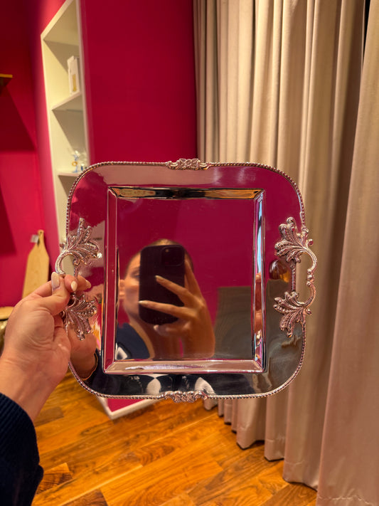 Classic argent tray